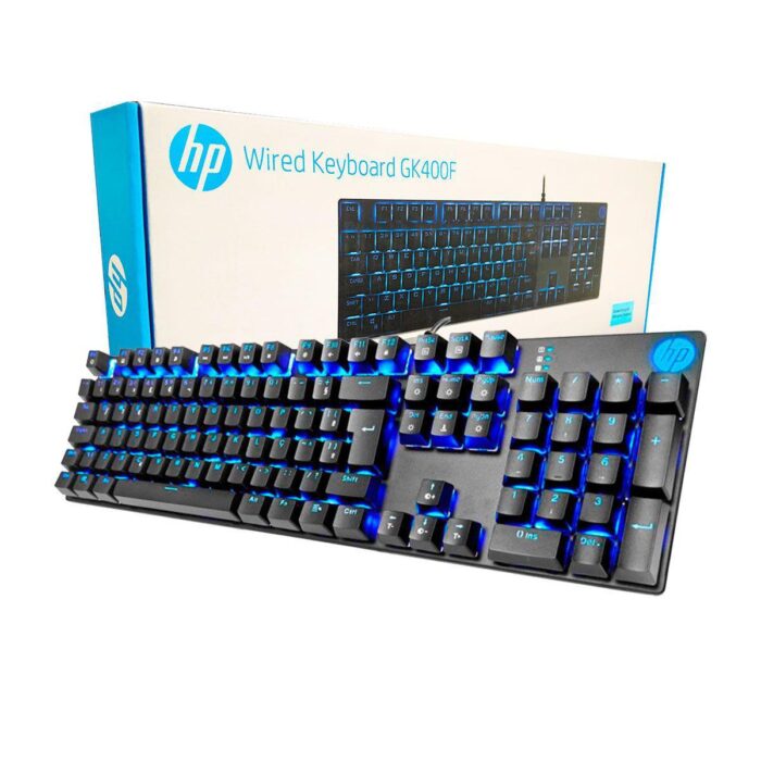 teclado gamer hp,mecâncio, led azul 04