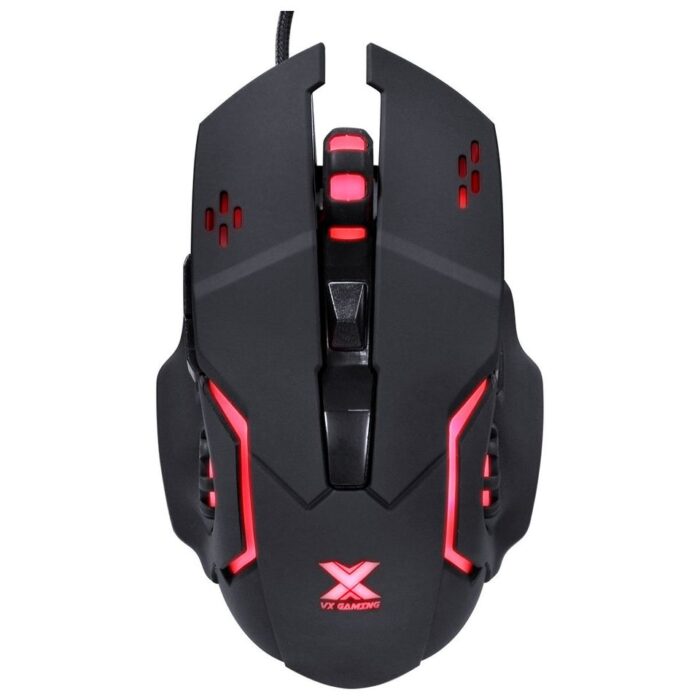 Mouse Gamer Galatica, LED Vermelho, 6 Botões, 2400DPI 01