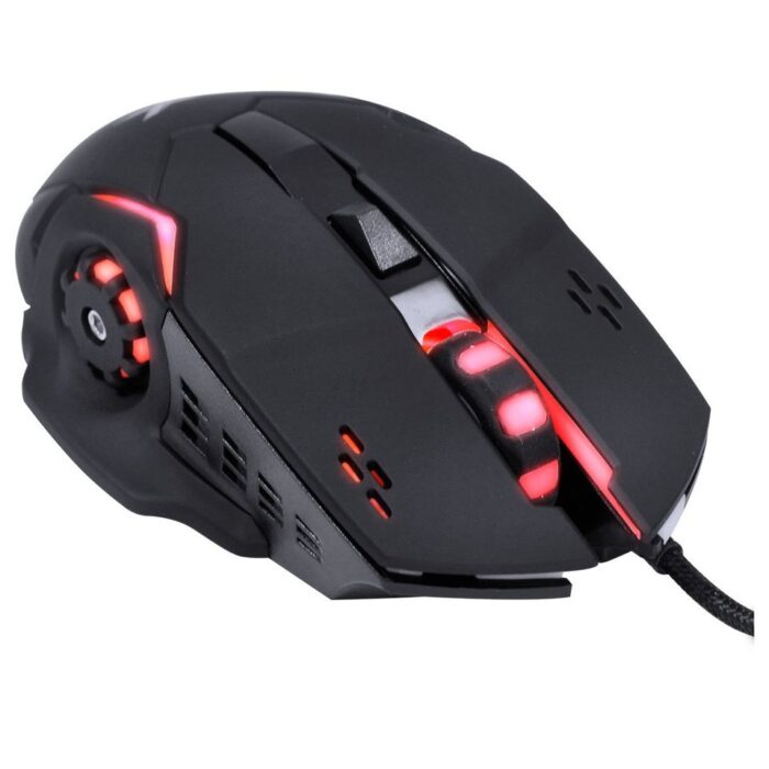 Mouse Gamer Galatica, LED Vermelho, 6 Botões, 2400DPI 04