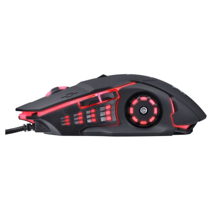 Mouse Gamer Galatica, LED Vermelho, 6 Botões, 2400DPI 06