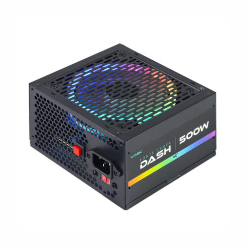 Fonte Gamer Dash 500W com Fan 120mm Led RGB - VFG500WPR 04