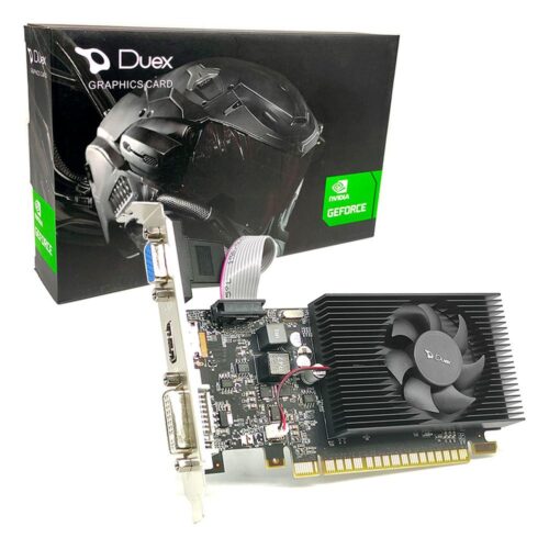 Placa de Vídeo DUEX GT730, 4GB DDR3, 128 Bits, Low Profile, HDMIDVIVGA - DX-GT730LP-4GD3-C 01