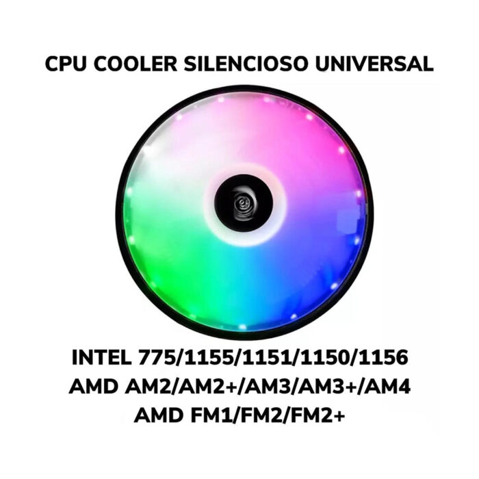 Cooler Universal para Processador Intel & AMD com Led - KP-VR301 03