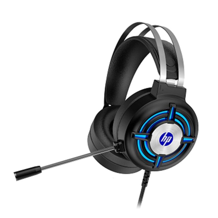 Headset HP Gaming H120, 2x P2, USB, Iluminação LED, com adaptador P2 3.5mm