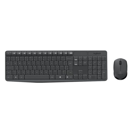 Kit Teclado e Mouse sem fio Logitech MK235 01