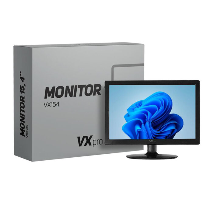 Monitor VX Pro 15.4 LED, HD, HDMI-VGA, Preto - VX154Z PRO 03