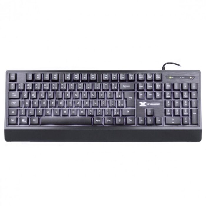 Teclado Gamer Defender, Teclas Multimídia, ABNT2, LED 7 Cores - GT300 05