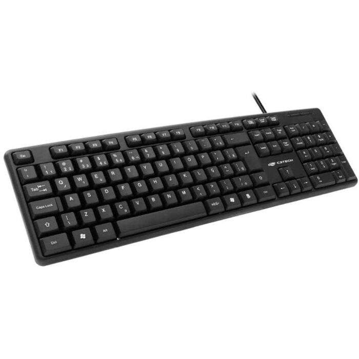 Teclado C3Tech USB, ABNT2 - KB-15BK 01