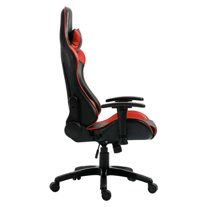 Cadeira Gamer Draxen DN3, Reclinável 180º, Até 150 Kgs, Preto com Vermelho 03