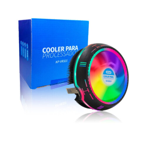 Cooler Universal Processador para Intel & AMD com Led - KP-VR321 01