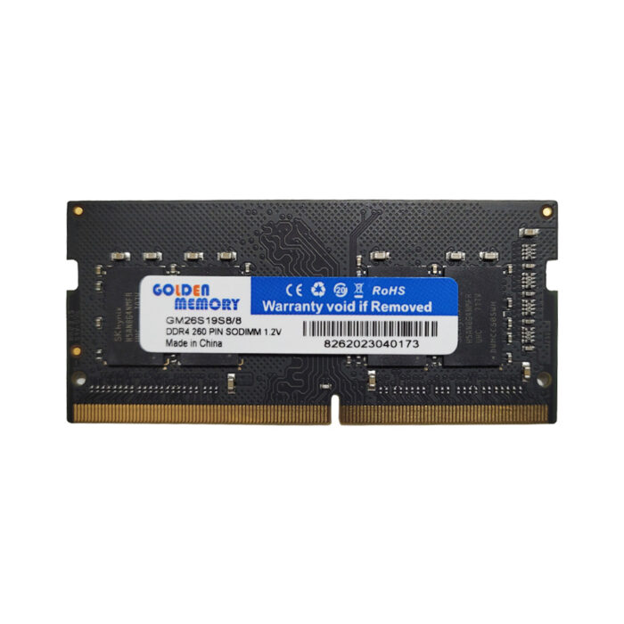 Memória Golden Memory, DDR4, 8GB, 2666MHz para Notebook 01