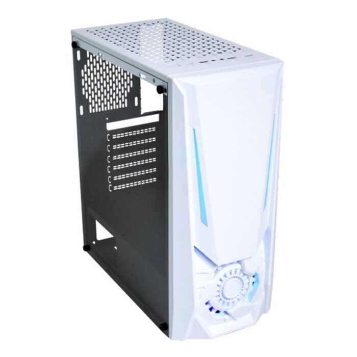 Gabinete Gamer K-mex Jaeger White II CG-W2TJ, Mid-Tower, Vidro Temperado, Fita Led RGB 03