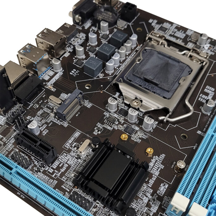 Placa mãe B75, DDR3, Slot M2 Nvme, LGA1155 02