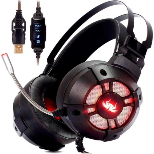 Headset Gamer Extreme Knup. 7.1, USB, PC, PS3, PS4 (KP-446) 01
