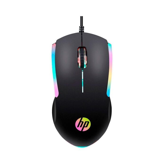 Mouse Gamer HP, USB, 1000 DPI, RGB, Preto - M160 01