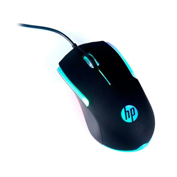 Mouse Gamer HP, USB, 1000 DPI, RGB, Preto - M160 02