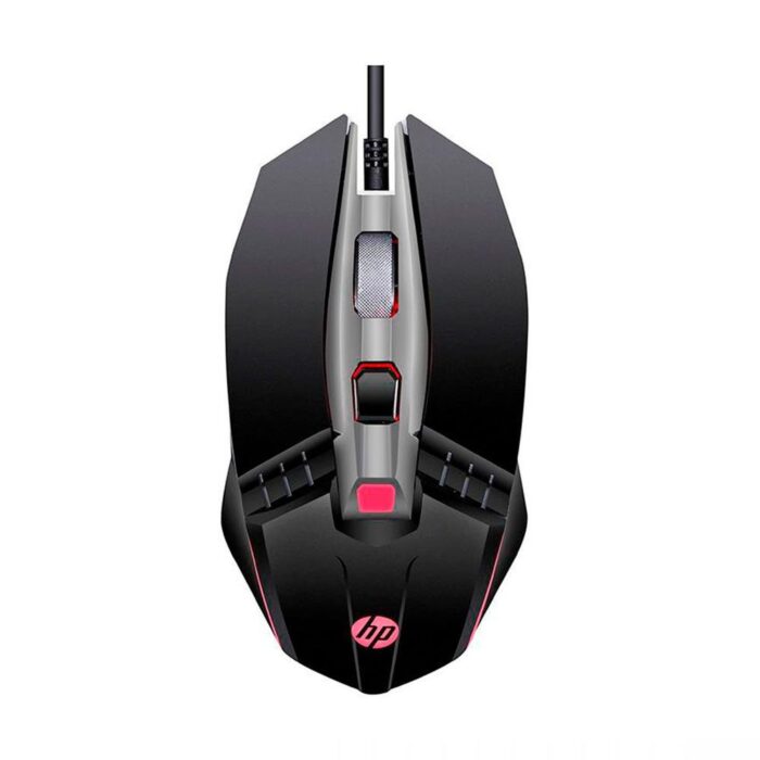 Mouse Gamer HP, USB, 2400DPI, LED, Preto - M270 01