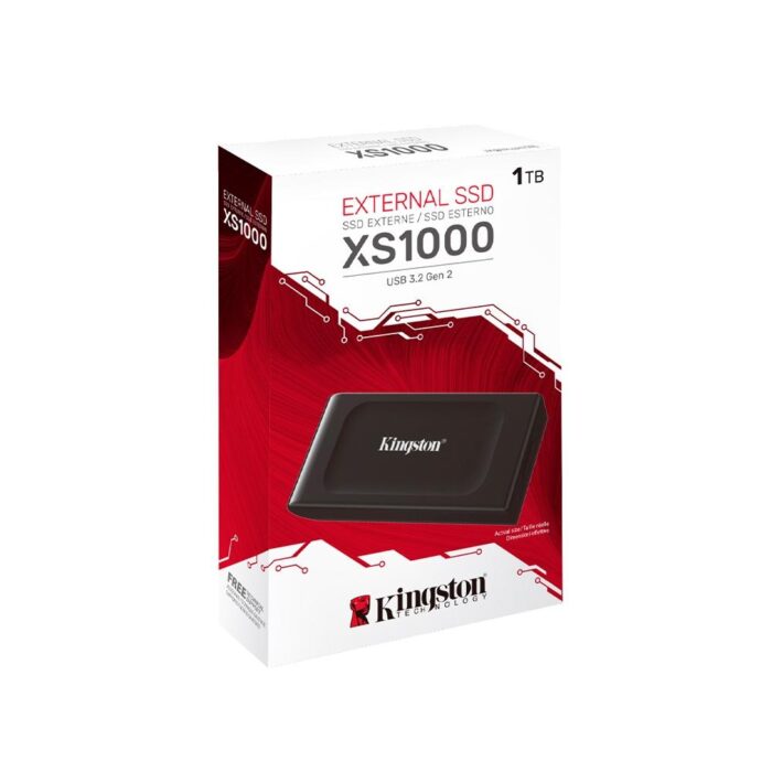 SSD Externo Portátil Kingston 1TB, USB 3.2, Leitura 1.050MBs e Gravação 1.050MBs 03