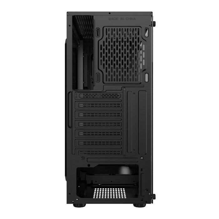 Gabinete Gamer Vinik Indux, Preto, Lateral Vidro 05