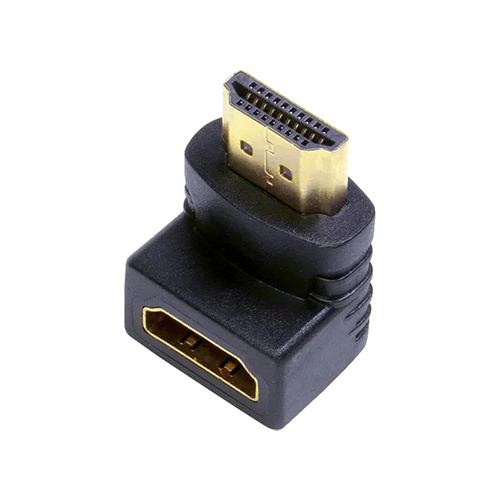 ADAPTADOR CONECTOR EM L HDMIHDMI (M-F)