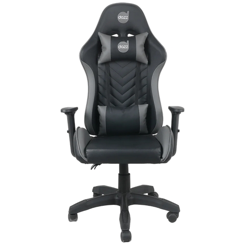 CADEIRA GAMER ELITE PRO, 140KG, PRETA E CINZA, DAZZ 01