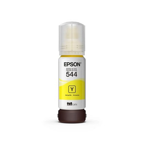 GARRAFA DE TINTA COMPATIVEL T544 AMARELO