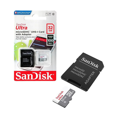 MICROSD 32GB, 100MBS, FHD, SANDISK