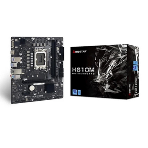 PLACA MÃE H610 LGA1700, DDR4, (12-13TH) - BIOSTAR 01