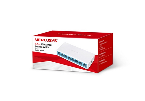 SWITCH 8P, 10-100, MERCUSYS, MS108 01