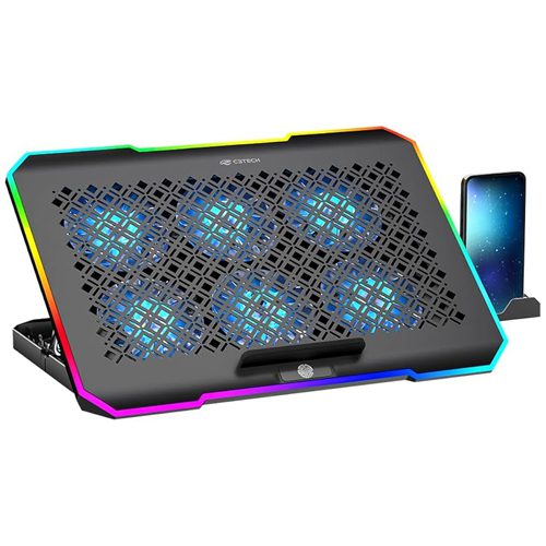 BASE P/ NOTEBOOK ,17.3", 6 COOLERS, C3TECH, NBC-550BK