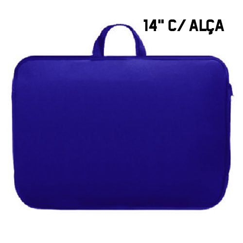 CAPA NOTE 14" C/ALÇA AZUL