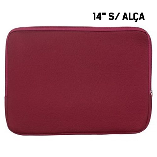CAPA NOTE 14" S/ALÇA VINHO
