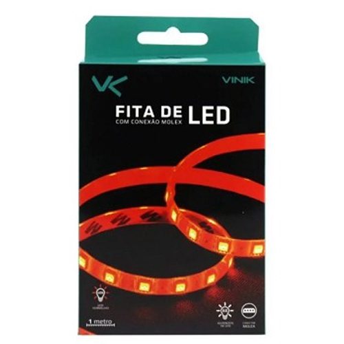 FITA DE LED VERMELHO MOLEX VINIK 1MT - LVM1