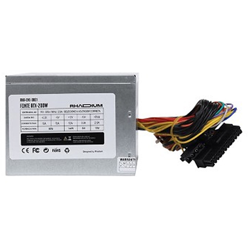 FONTE ATX 200W RADHIUM RHA-ENE-0001