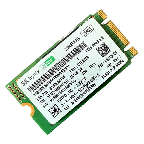 M2 256GB NVME, 2242, SKHYNIX