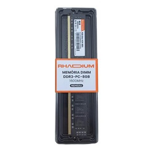MEM 8GB DDR3, 1600MHZ, RHADIUM - PC