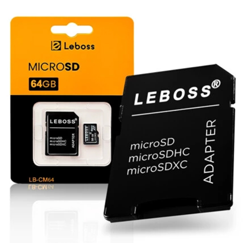 MICROSD 64GB LEBOSS, LB-CM64