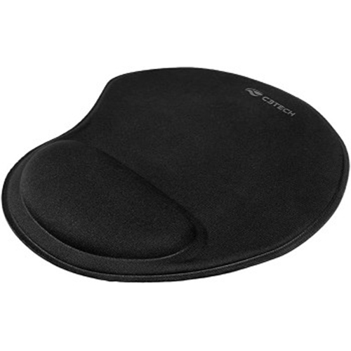 MOUSE PAD COM GEL, PRETO, C3TECH, MP-50
