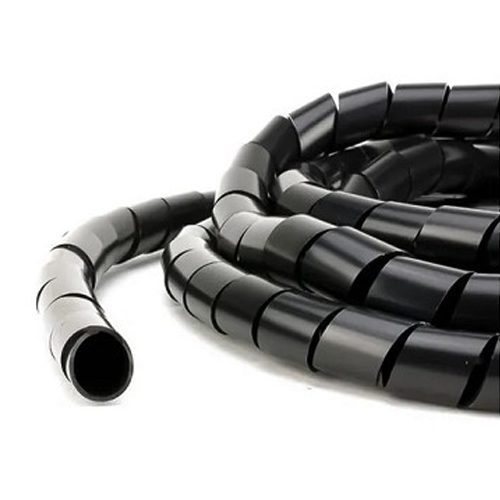 ORGANIZADOR DE CABOS ESPIRAL PRETO / 12,4mm / 1M