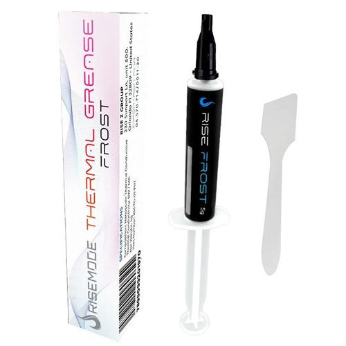 PASTA TÉRMICA CINZA, RISE FROST, 5G, 6 W/MK, RISE MODE