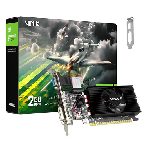 PL VIDEO GT610, 2GB, DDR3, 64BIT, VINIK, GPUVK6102GBLP0H2