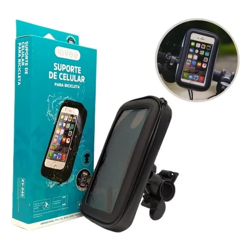 SUPORTE DE CELULAR PARA BICICLETA, KIVE, KV-047