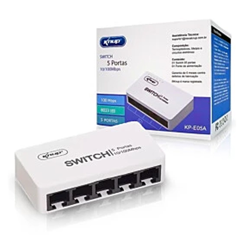 SWITCH 5P, 10-100, KNUP, KP-E05A