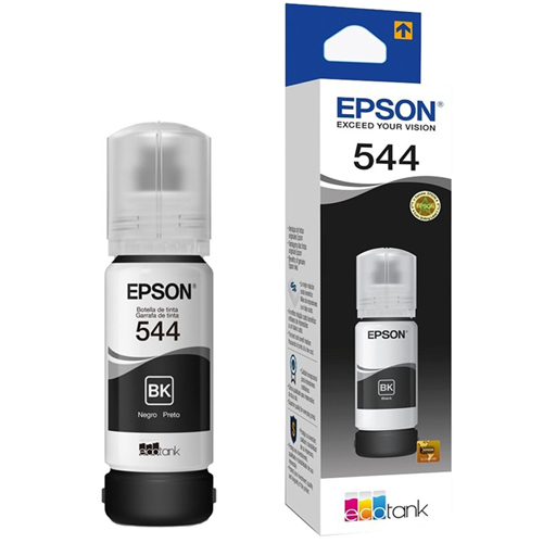 TINTA EPSON ORIGINAL PRETO T544 IMP L3110-l3150-l3160-l3250