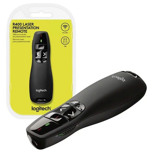 APRESENTADOR LASERPOINT R400 LOGITECH