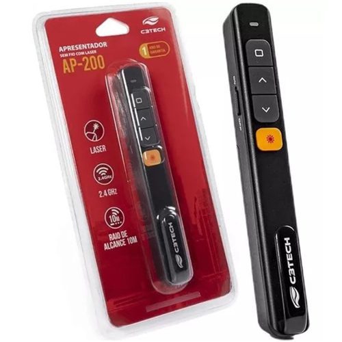 APRESENTADOR S/FIO PRETO AP-200 C3T