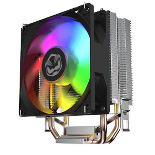 COOLER P/ PROC, TDP 115W, PCYES, TUNDRA 90 BLACK VULCAN LED