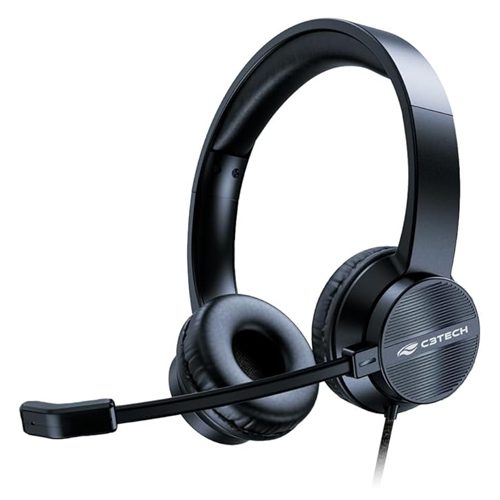 HEADSET C/MIC USB, C3TECH, PH-380BK