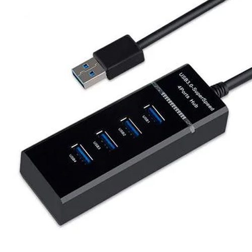 HUB USB 4 PORTAS, USB 3.0(1) / 2.0(3), AOWEIXUN