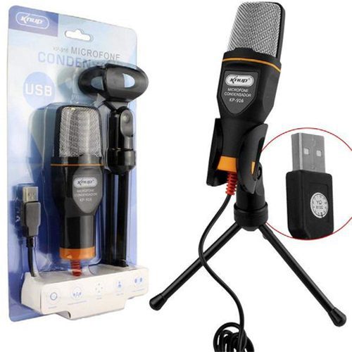 MICROFONE CONDENSADOR KNUP KP-916